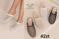 Klapki zakryte palce damskie(36-41/12P)