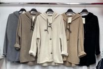 Bluzy z kapturem włoskie (uniwersalny/6szt)