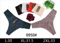 Stringi damskie (L-2XL/24szt)