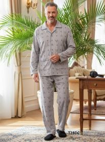 Piżama męska-ocieplana (M-3XL/10kompletów)