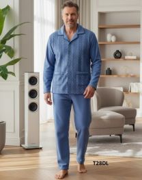 Piżama męska-ocieplana (M-3XL/10kompletów)