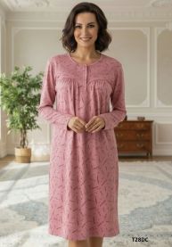 Koszula nocna damska-Ocieplane (M-3XL/10szt)