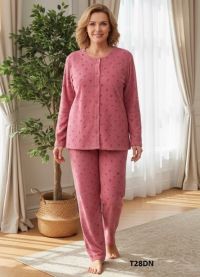 Piżama damska-ocieplanie (M-3XL/10kompletów)