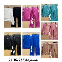 Komplet dziewczęcy (4-14LAT/6kpt)