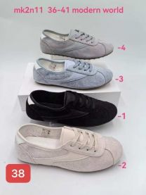 Trampki wiążane damskie(36-41/12P)