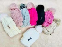 Komplet Czapki Dziecięce (52-54/12kpt)