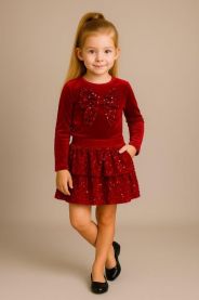 Sukienki dzieci (4-14LAT/6szt)