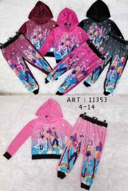 Komplet dziewczęcy (4-14LAT/6kpt)