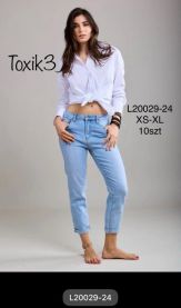 Spodnie jeansowe damskie (XS-XL/10szt)