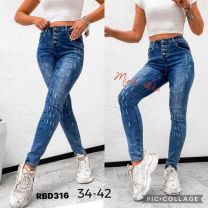 spodnie Jeans damskie (34-42/10szt)