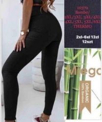 PLUS_Spodnie legginsy damskie (2-6XL/12szt)