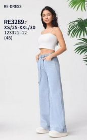 Spodnie Jeans damskie (XS-2XL/12SZT)