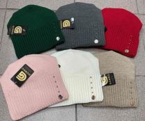 Czapki damskie (uniwersalny/12szt)