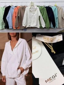 Bluzy z kapturem włoskie (uniwersalny/6szt)