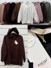 Bluzy z kapturem włoskie (uniwersalny/6szt)