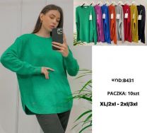 Swetry damskie (XL-3XL/10szt)