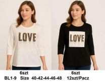 Bluzka damska (40-48/12szt)
