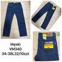 Spodnie jeans męskie (34-38/10szt)