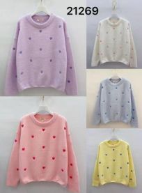 Swetry damskie (Uniwersalny/12szt)