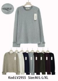 Swetry damskie (M-XL/12szt)