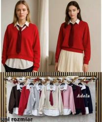 Bluzy bez kaptura włoska (uniwersalny/6szt)