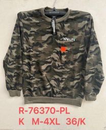 Bluzy bez kaptura męskie (M-4XL/12szt)