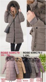 kurtka damskie (2-7XL/6szt)