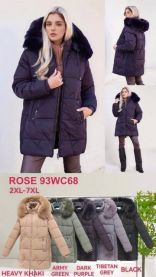 kurtka damskie (2-7XL/6szt)