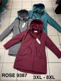 kurtka damskie (3XL-8XL/6szt)