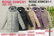 kurtka damskie (2-7XL/6szt)