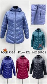 kurtka damskie (4-9XL/30szt)