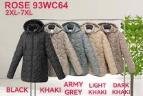 kurtka damskie (2-7XL/6szt)