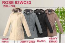 kurtka damskie (2-7XL/6szt)