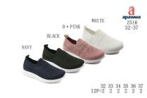 Buty sportowe wsuwane chłopięce i dziewczynka (32-37/12P)