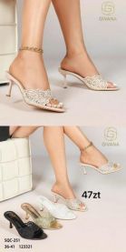 Sandały na szpilce (36-41/12 Par)