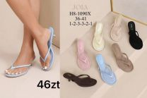 Klapki na obcasie (36-41/12P)