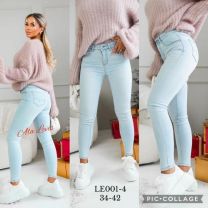 Spodnie jeansowe damskie (34-42/10szt)