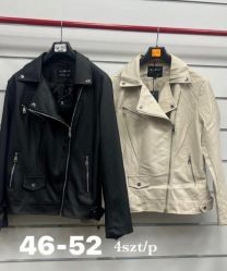 Kurtka ekoskóry damskie (46-52/4szt)