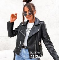 Kurtka ekoskóry damskie (M-3XL/5szt)