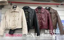 Kurtka ekoskóry damskie (S-XL/6szt)