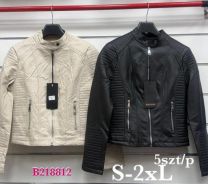 Kurtka ekoskóry damskie (S-2XL/5szt)