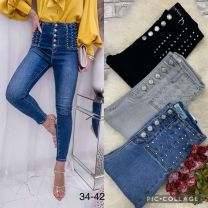 Spodnie jeansowe damskie (34-42/10szt)