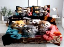 Komplet pościel 5D 4 częściowy (200x220cm/6kompletów)