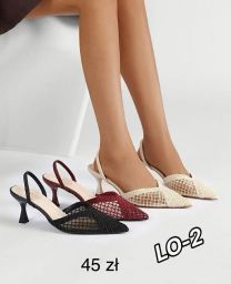 Sandały na szpilce (36-41/12 Par)