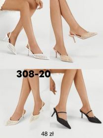 Sandały na szpilce (36-41/12 Par)