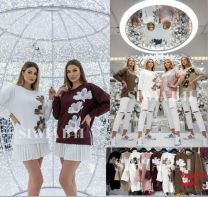 Bluzy bez kaptura włoska (uniwersalny/6szt)