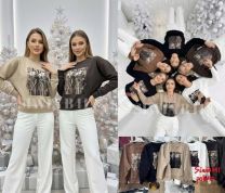 Bluzy bez kaptura włoska (uniwersalny/6szt)