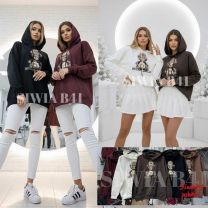 Bluzy bez kaptura włoska (uniwersalny/6szt)