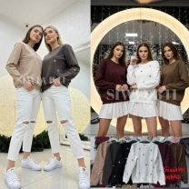 Bluzy bez kaptura włoska (uniwersalny/6szt)