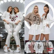 Bluzy bez kaptura włoska (uniwersalny/6szt)